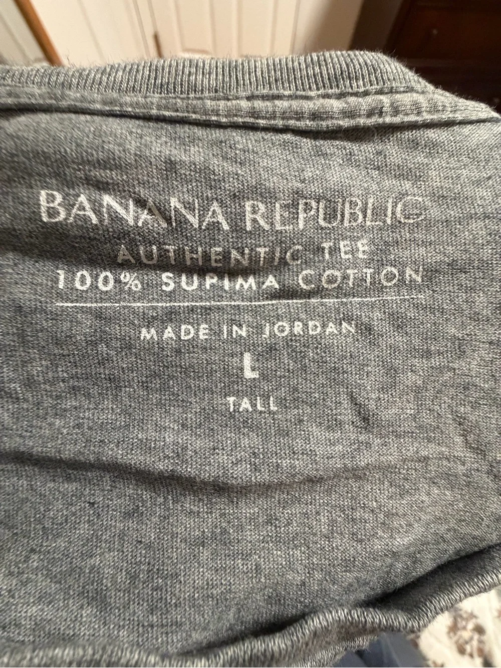 Bundle of 4 Banana Republic TShirts in Gray, Blue, Olive, Navy